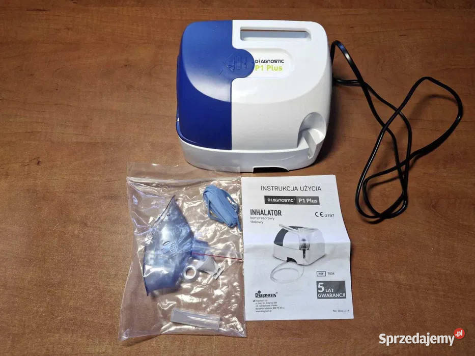 Inhalator kompresorowy DIAGNOSTIC P1 Plus Wysokie Mazowieckie sprzedam
