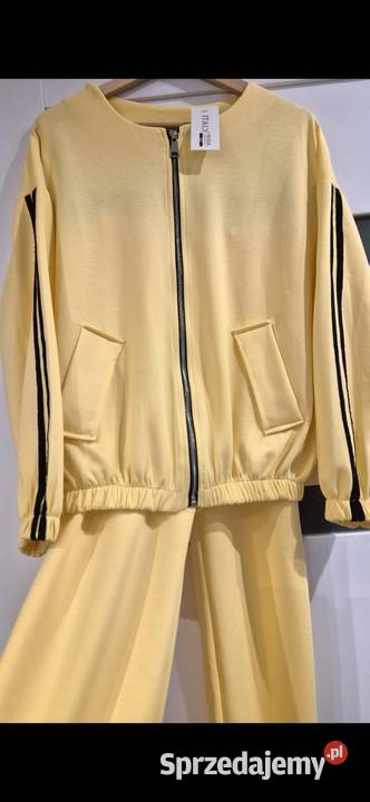 Made In Italy Dres Kieszenie Zamek 95viskoza