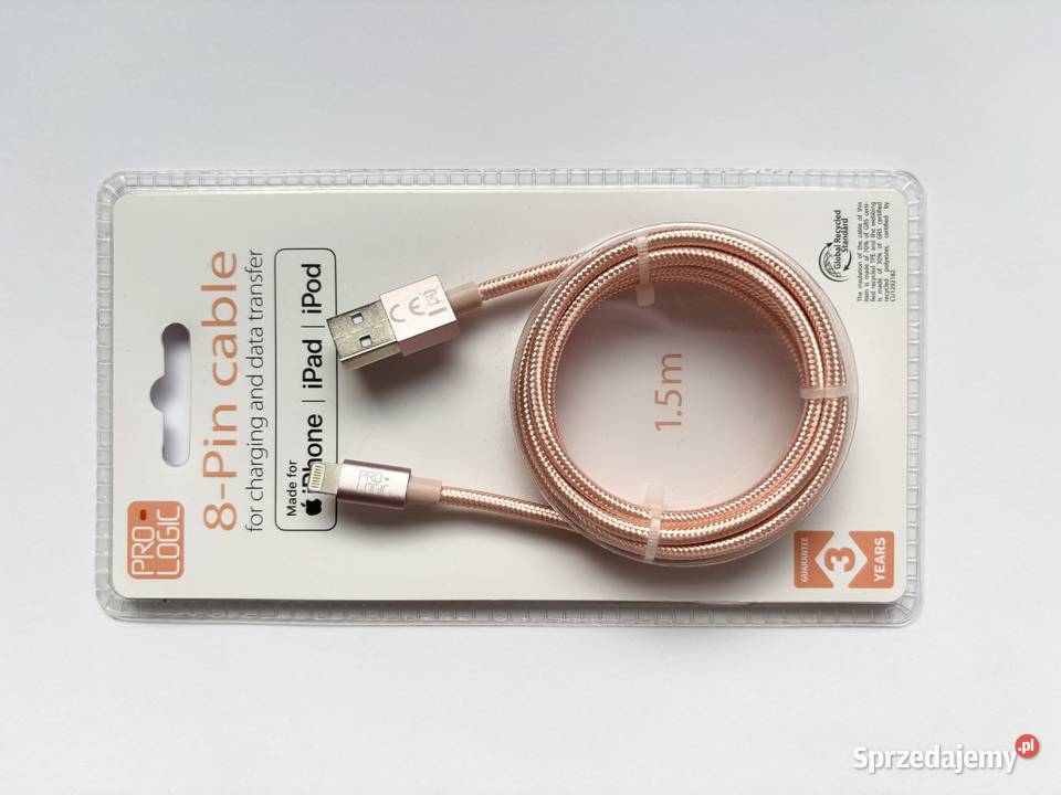 kabel USBA iPhone iPad iPod Części i akcesoria