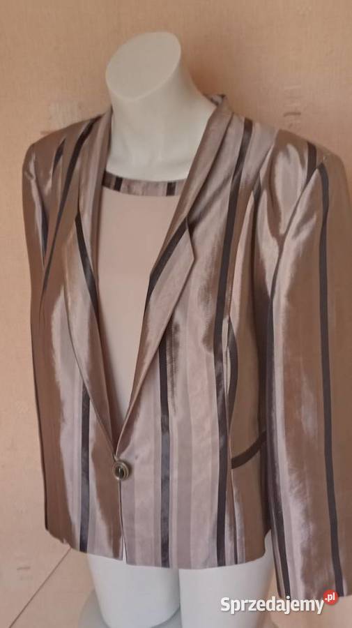 Żakiet wizytowy z bluzką sprzedam