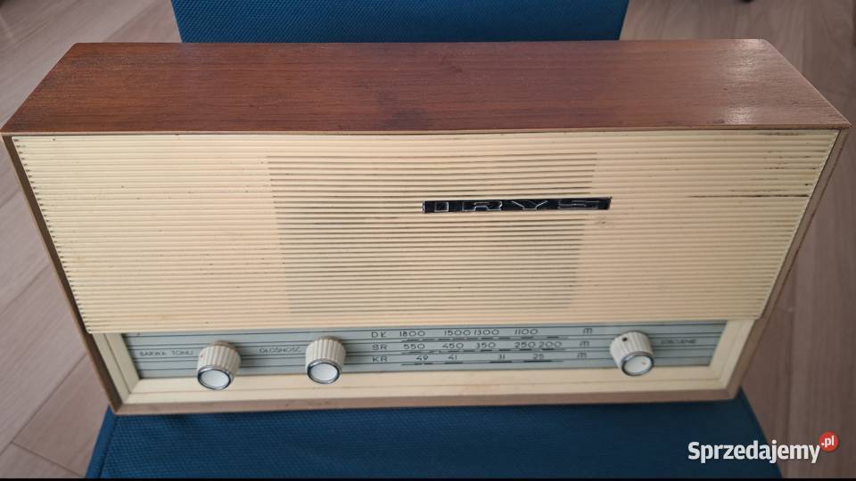 Radio lampowe IRYS PRL VINTAGE oryginał Warszawa