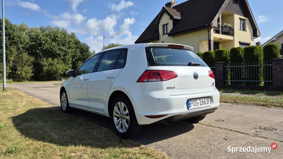 Volkswagen Golf 7 16 diesel 2017 radary aktywny Stargard