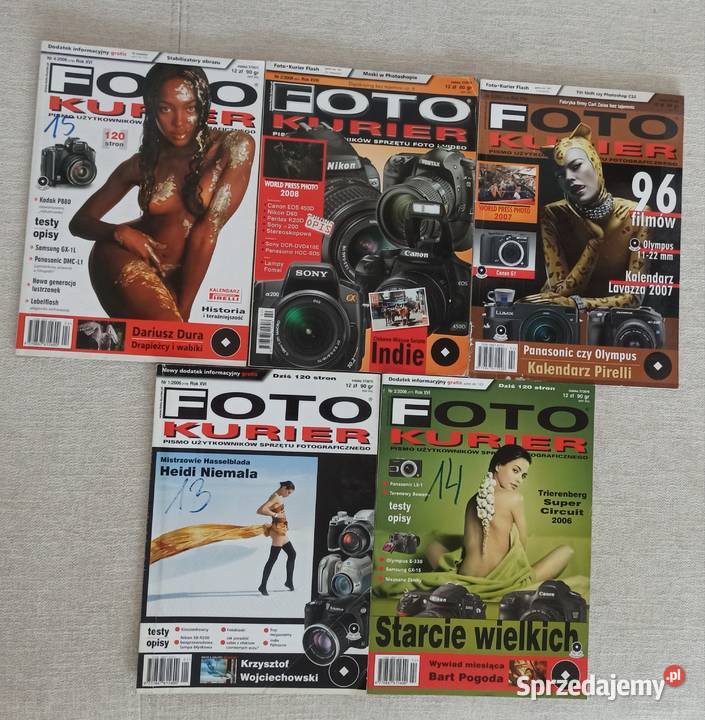 Zestaw magazynów o fotografii 18 sztuk Radzyń Podlaski