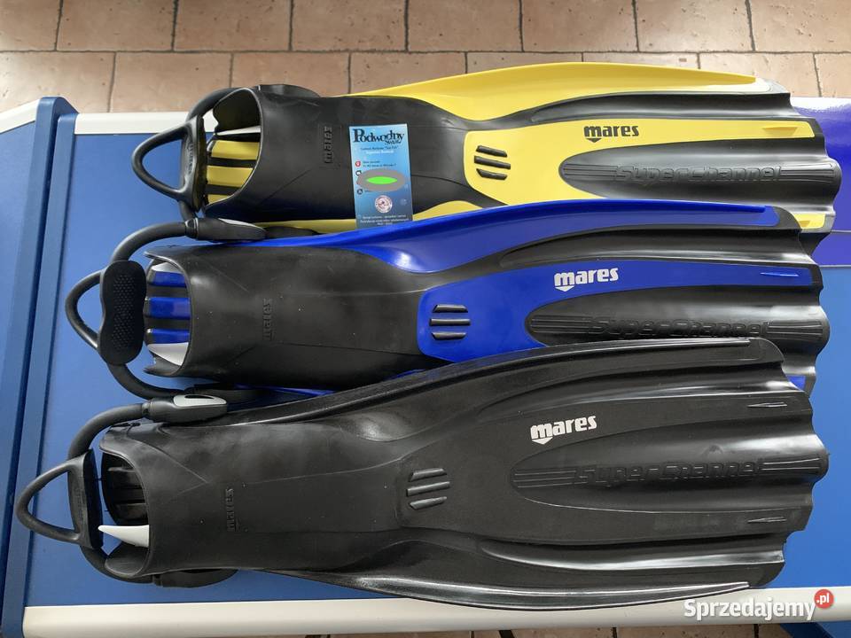 Płetwy Plana Avanti Superchannel Maresa z gumami Bytom