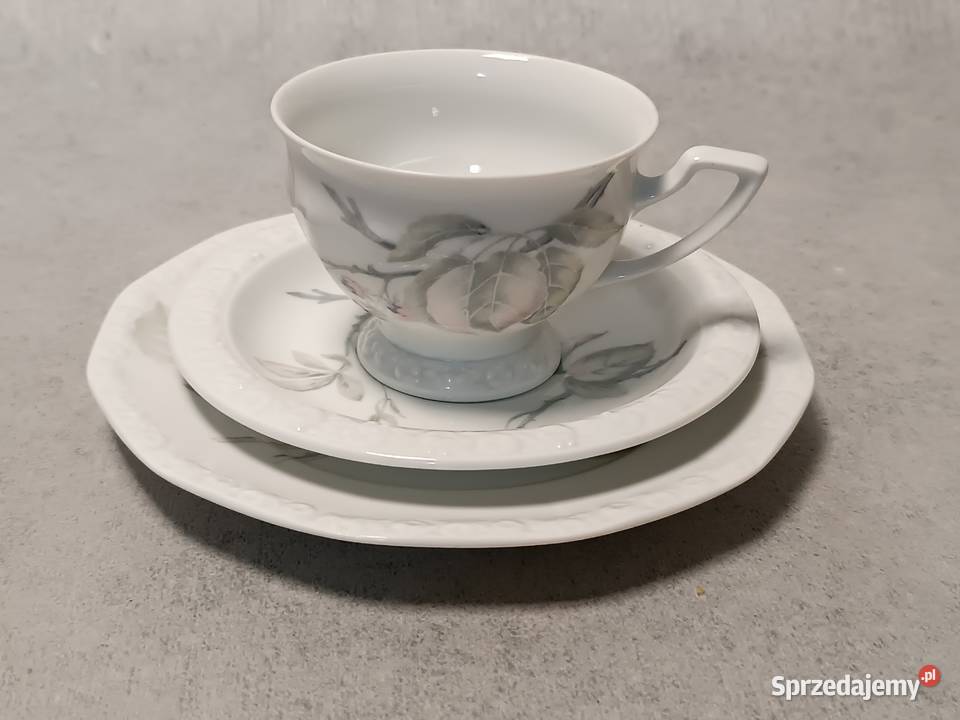 Rosenthal MARIA Jeżyna Filiżanka Trio zachodniopomorskie Dobrzany