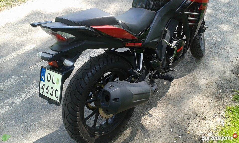 Romet Arrow Fly 125 Idealny młodego motocyklisty kupiony w polskim salonie