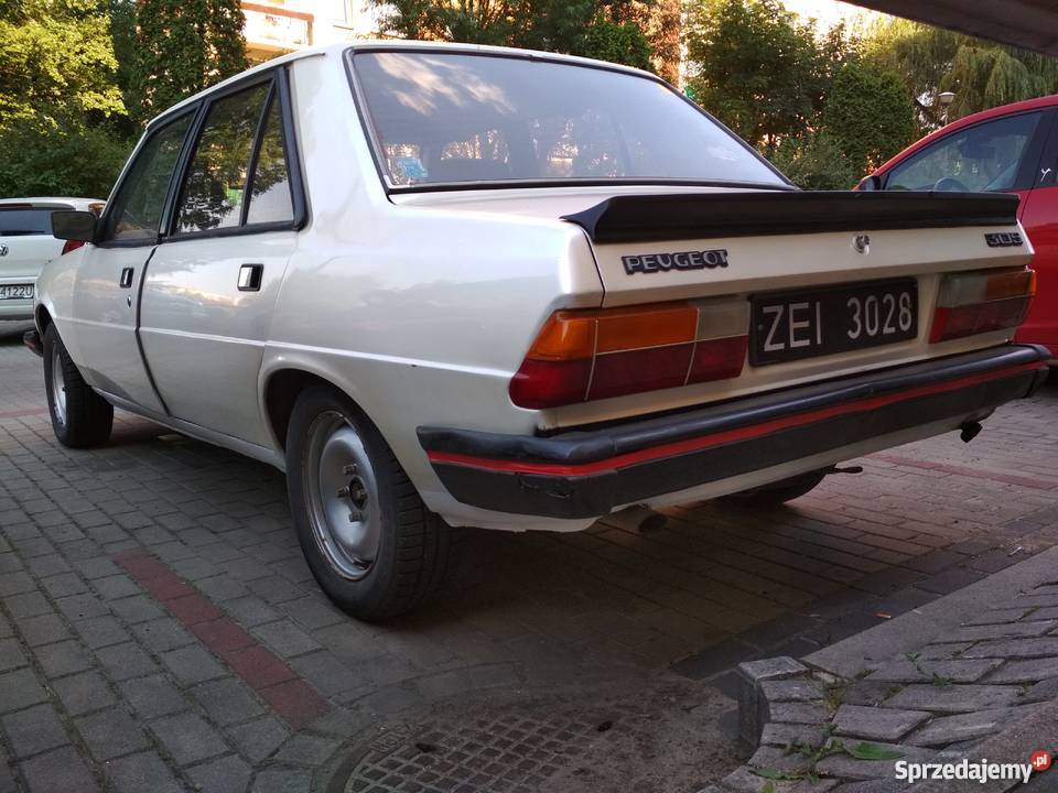 Peugeot 305 GTX 85r 19 benzyna gaz możliwa zamiana Bielsko-Biała