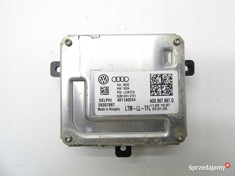 PRZETWORNICA LAMPY ŚWIATEŁ LED AUDI A6 C7 4G