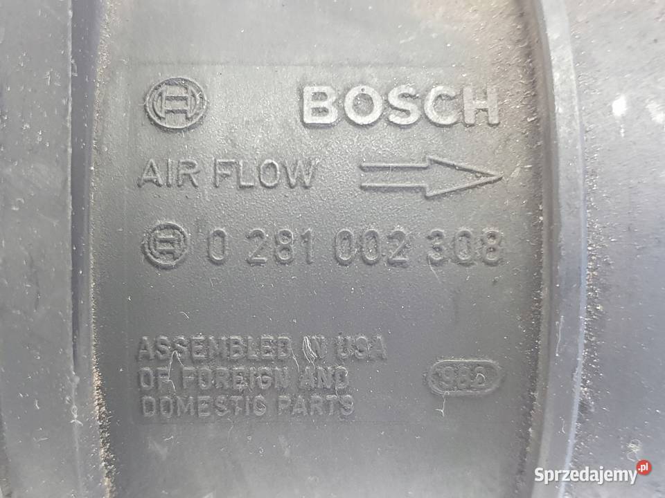 PRZEPŁYWOMIERZ Fiat Multipla 19 JTD POWIETRZA osobowe Rudka