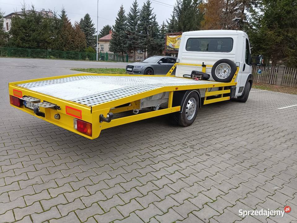 Auto laweta Peugeot boxer 30 diesel ładowności podkarpackie Jarosław