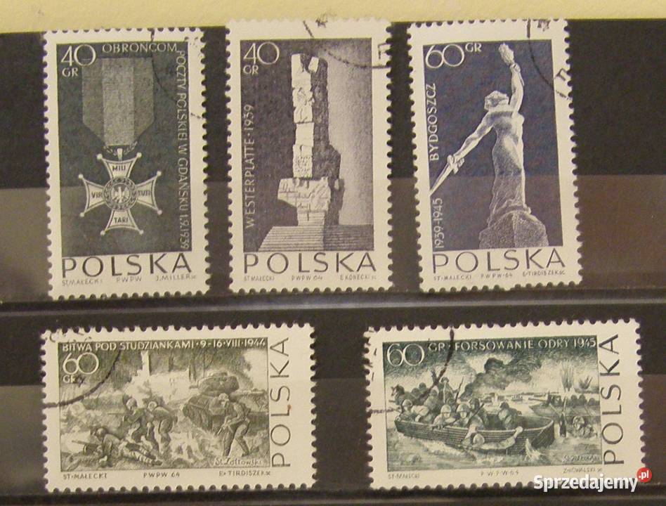 Znaczki pocztowe Polska zestaw 78 Łódź