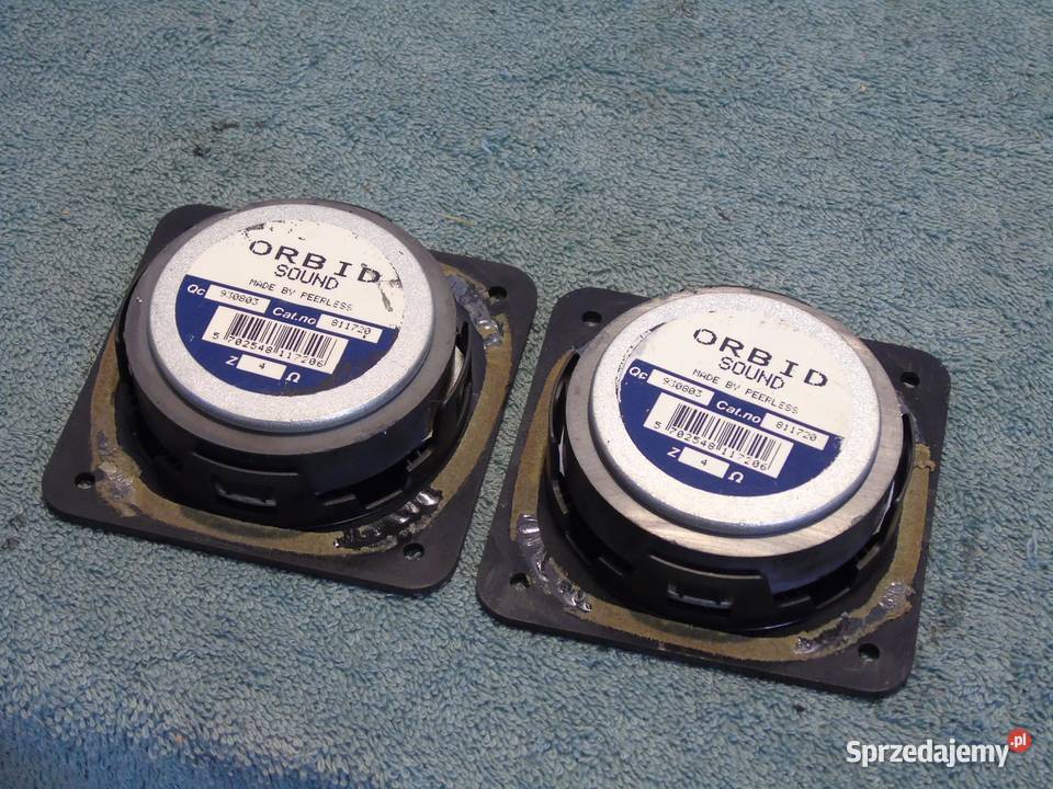 Duńskie głośniki Peerless ORBID wysokotonowe Jasło