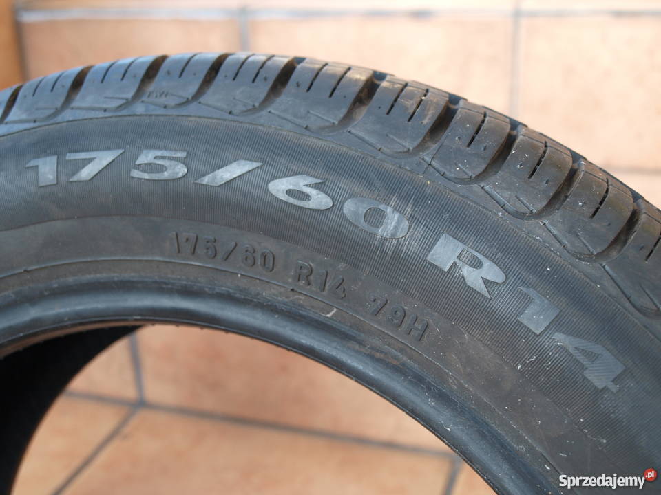 Opony Pirelli 175 60 14 lato 8 mm bieżnika 2