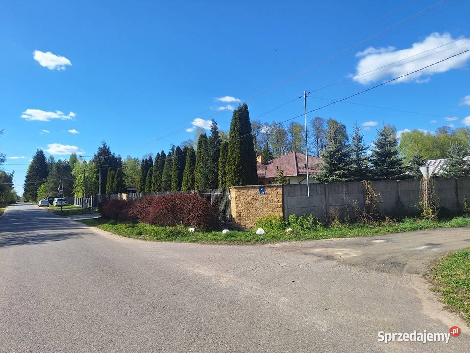 Dom parterowy Duża działka 2500m2 Wwa 9 Mińska mieszkalny Łęka