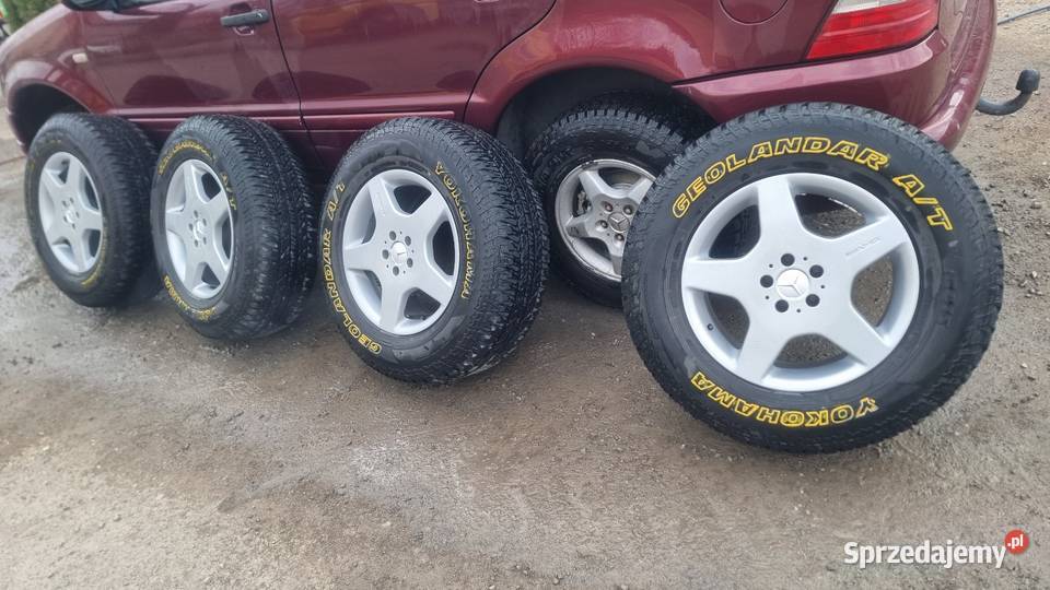 Koła AMG mercedes ML w163 Yokohama AT 33cale Bełżyce sprzedam