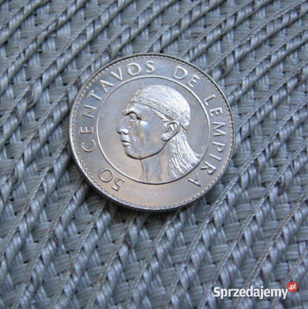 Honduras 50 Centavos 1991r Kalisz