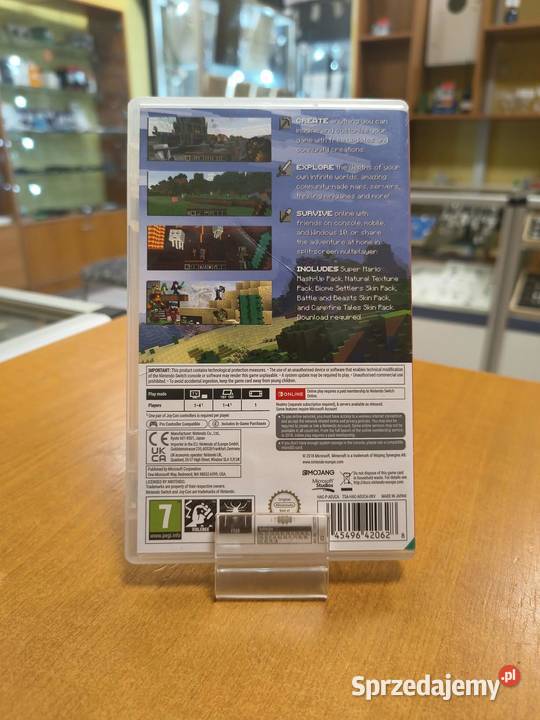 Gra na Nintendo Switch Minecraft Super Mario symulacje Elbląg
