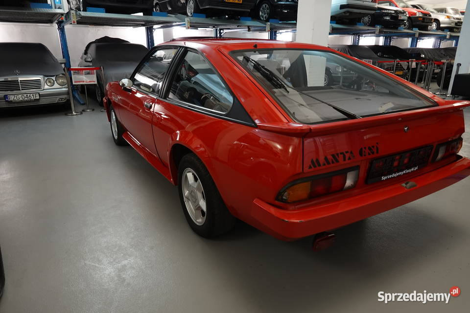 Opel Manta B 20 GSi 198661 Oryginalny LakierStan szyberdach łódzkie