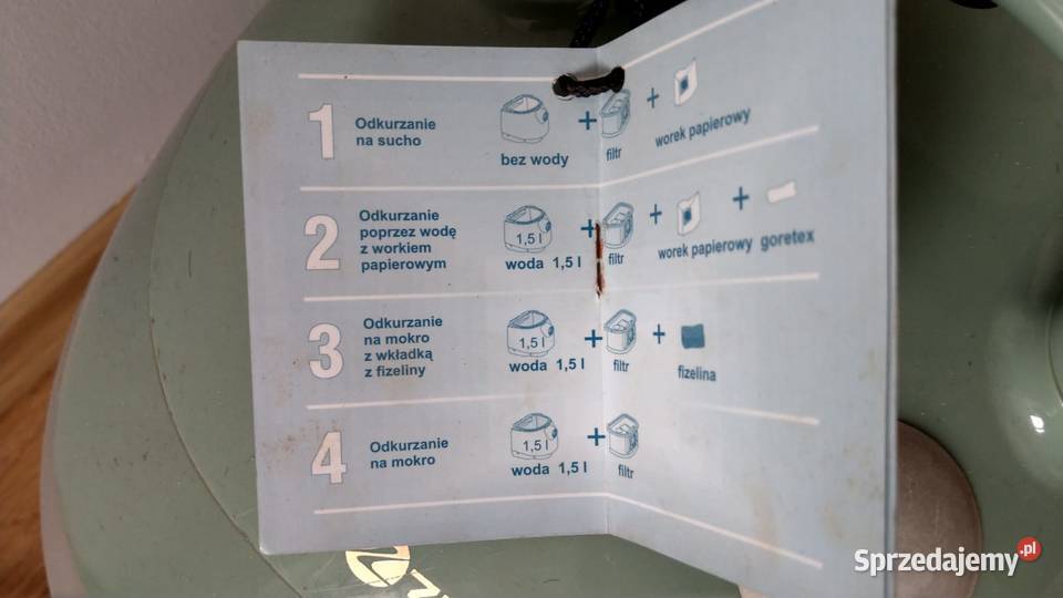 Odkurzacz piorący bezworkowy Zelmer Wodnik Trio Zamość