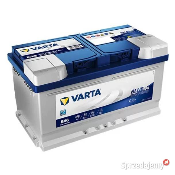 Akumulator VARTA Blue Dynamic EFB STARTSTOP E46 Akumulatory Układ elektryczny, zapłon Starogard Gdański