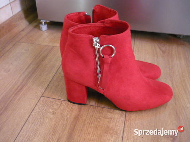 Botki czerwone Myszków
