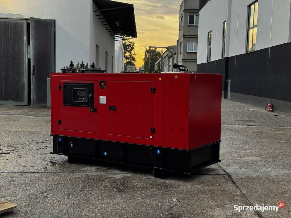 Nowy generator wysokoprężny Perkins 60 kVA 0h Pleszew