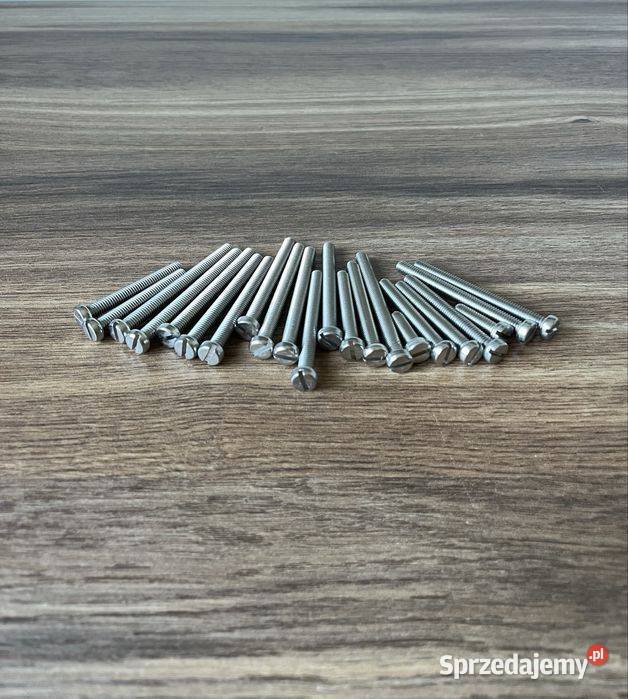NOWY KOMPLET ŚRUB NIERDZEWNE ŚRUBY SILNIKA MZ Bielsko-Biała
