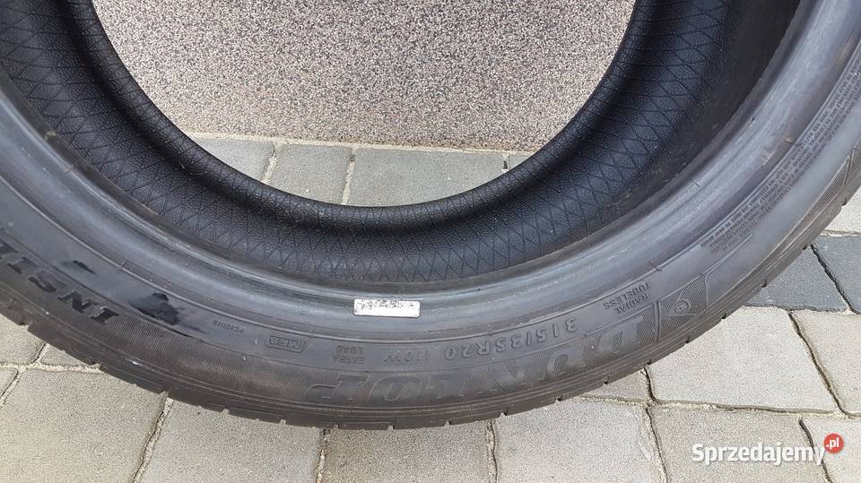 Opona 315 35 R20 W Dunlop SP Sport Maxx GT RSC Samochodowe Ostrzeszów sprzedam