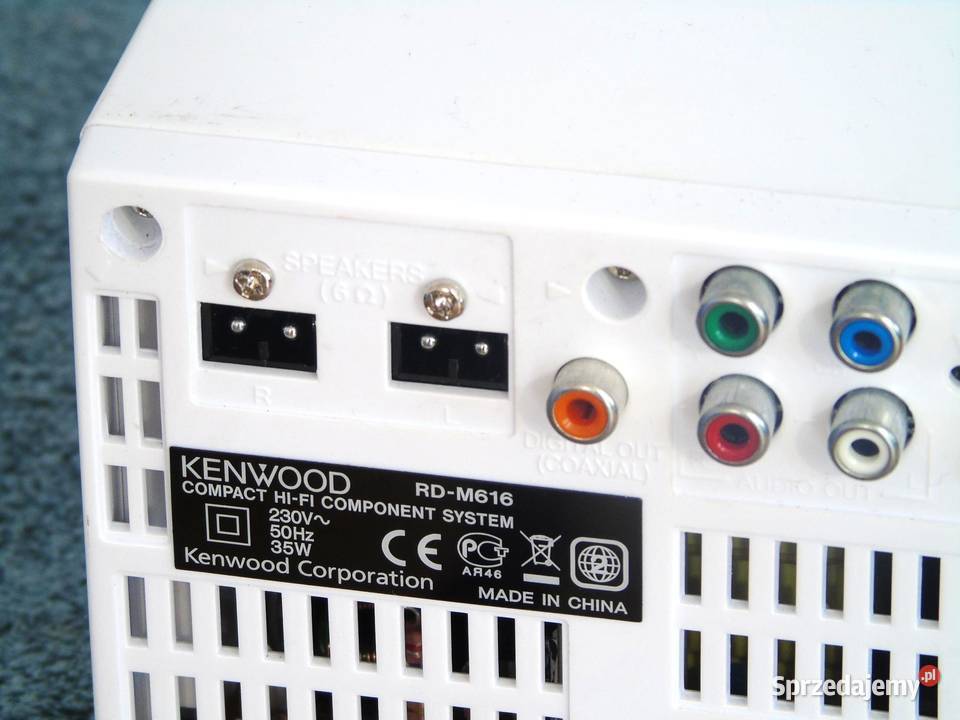 Wieża Kenwood RDM616 sprawna i ładna WYSYŁKA Jasło