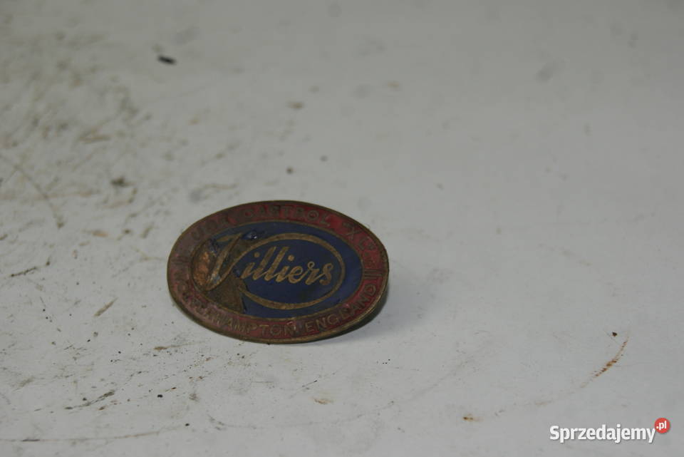 EMBLEMAT VILLIERS ORGINAŁ POKRYWA SILNIKA JAWA śląskie Rybnik