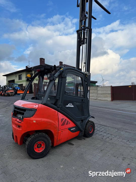 wózek widłowy LINDE H20D02600 EVO Triplex kabina Linde sprzedam