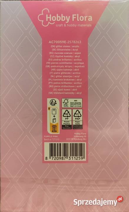 Kryształki ozdobne 81 samoprzylepne Warszawa sprzedam