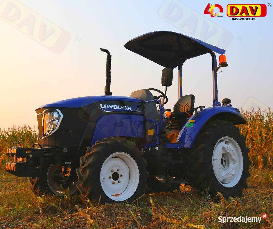 Ciągnik rolniczy 50 LOVOL M504 bez kabiny ROPS Opole