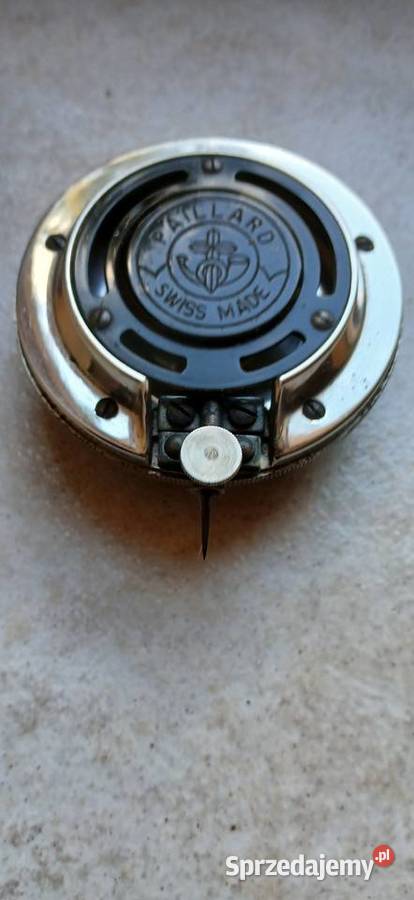 Stary gramofon patefon Głowica