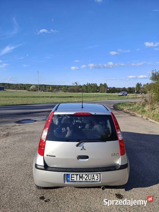 Mitsubishi colt 13 95 2008r Rok produkcji 2008 Miedźno