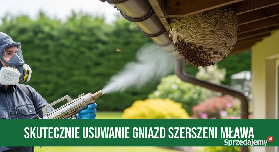 Zwalczanie Szerszeni Mława Usuwanie Gniazd ogród