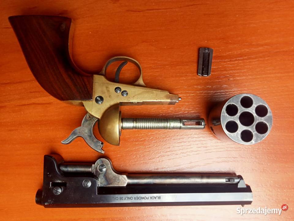 Rewolwer Czarnoprochowy Colt Navy 36 Pietta śląskie