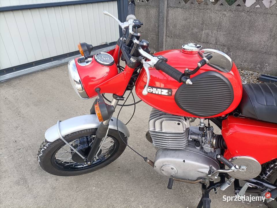 MZ TS 250 renowacji zarejestrowana Padniewko