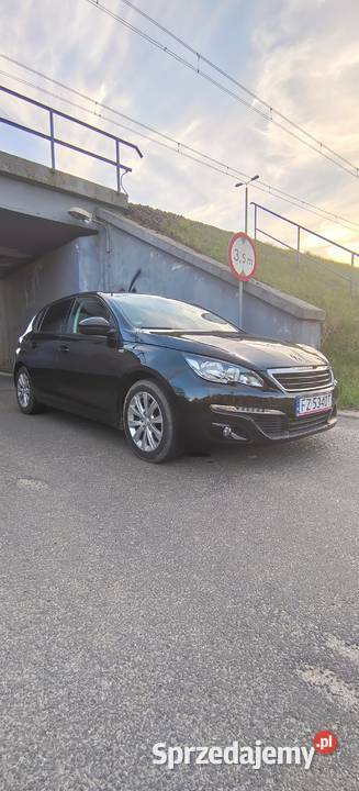 PEUGEOT 308 12 BENZYNA 110 2017 R lubuskie Droszków