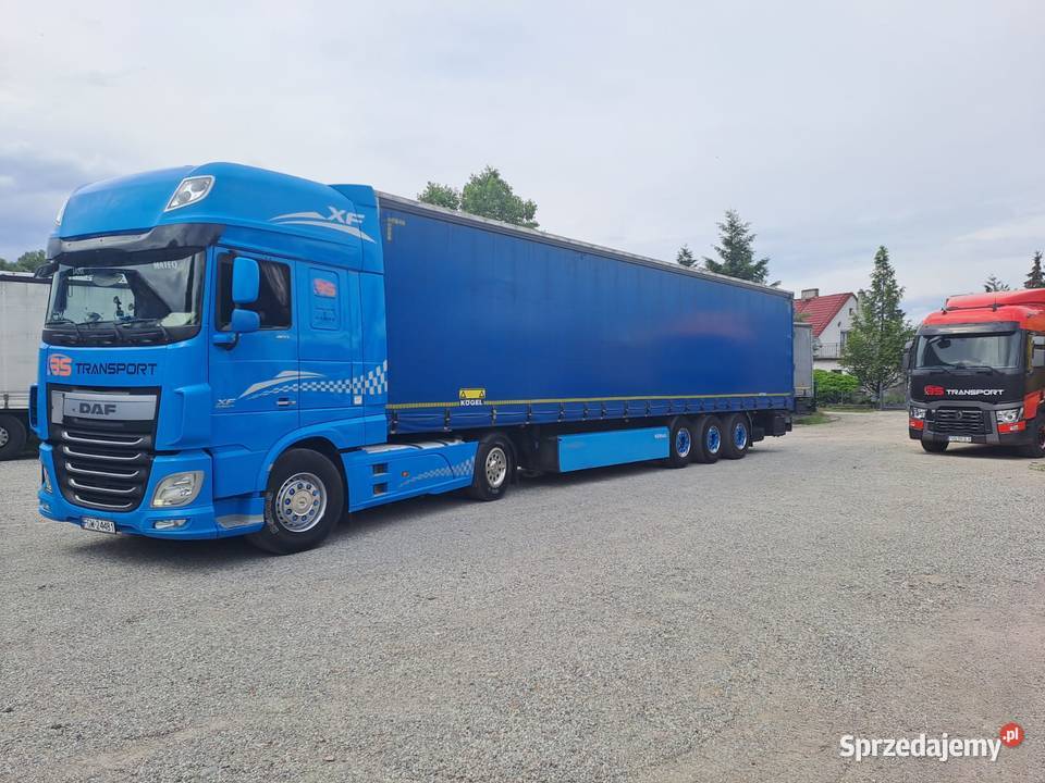 DAF 106 460 i naczepa Kogel 2016 Zestawy Kostrzyn nad Odrą sprzedam