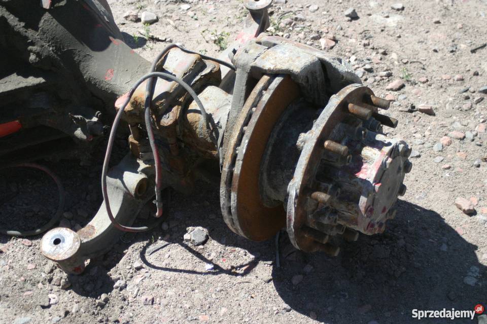 MAN TGA MOST DYFER 3710 KOMPLETNY DEMONTAŻ Bieleń