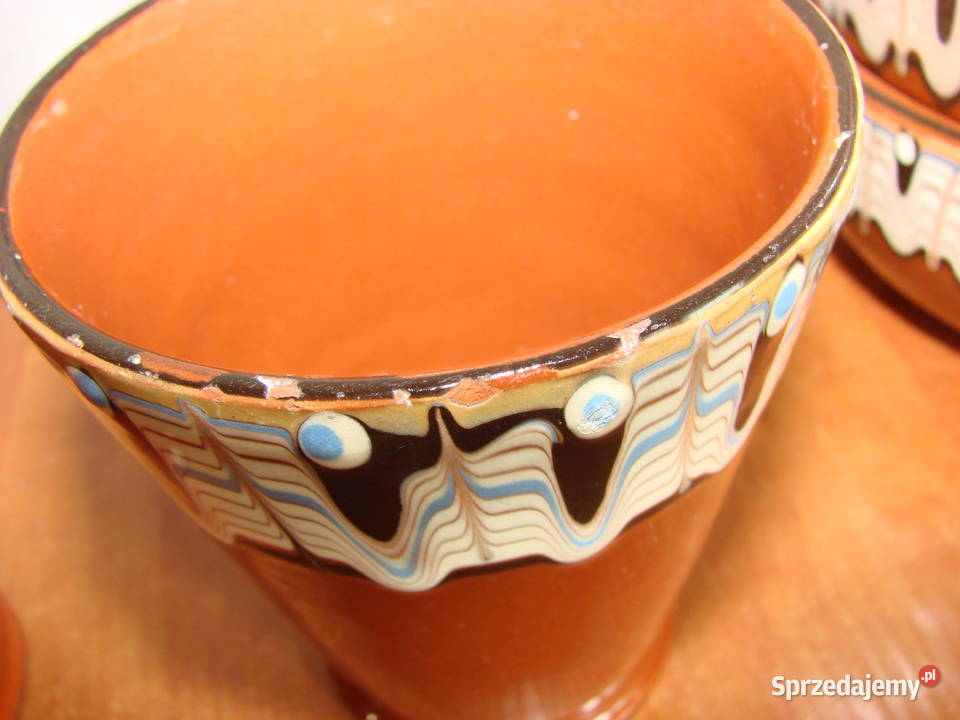 kubki ceramika bułgarska Pruszcz Gdański