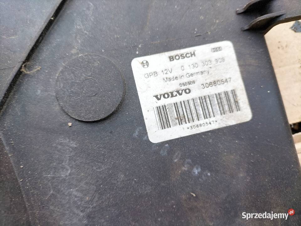 VOLVO S80 S60 V70 30680547 WENTYLATOR CHŁODNICY Kamień-Kolonia