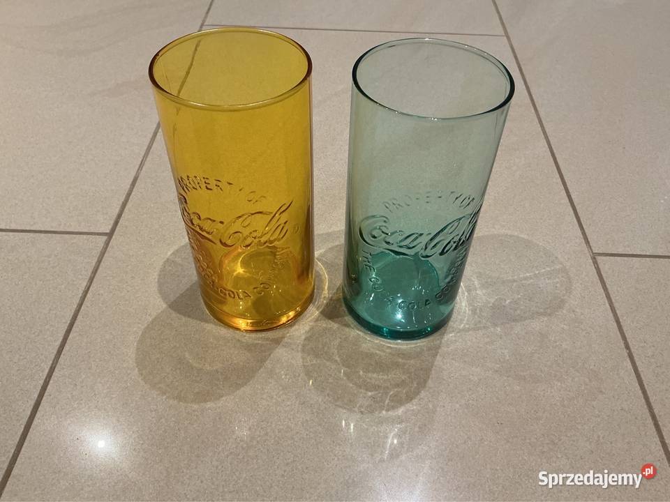Szklanki Kolekcjonerskie Coca Cola 2 Sygnowane Nowa Sól sprzedam