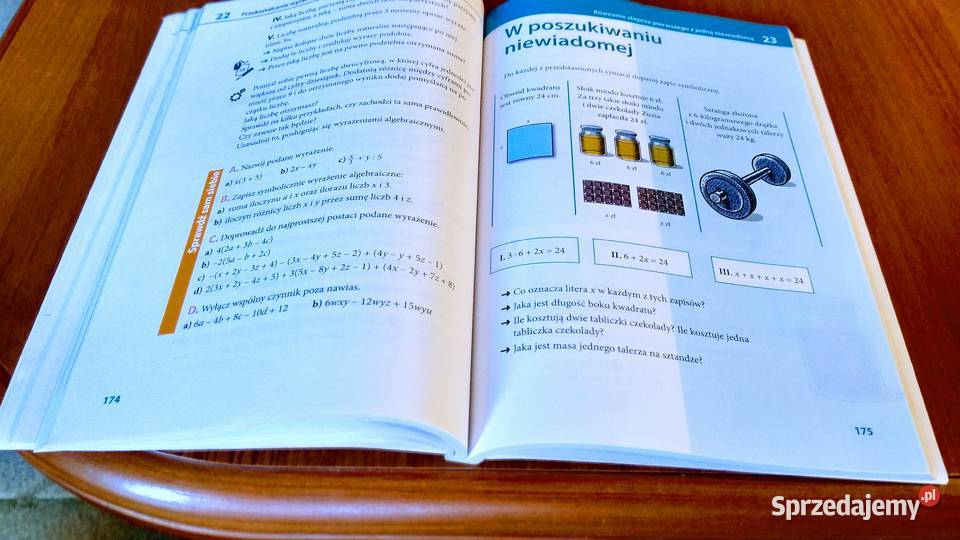 Matematyka 2001 podręcznik do gimnazjum 1 Anna Kultura i Rozrywka Gdańsk sprzedam