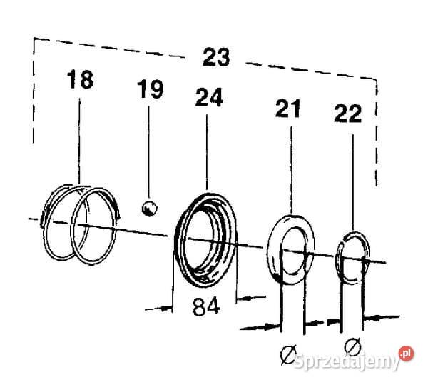 Pierścień sprzęgła 503 X 57 X 56 mm 162052 Rolnictwo Kamionna