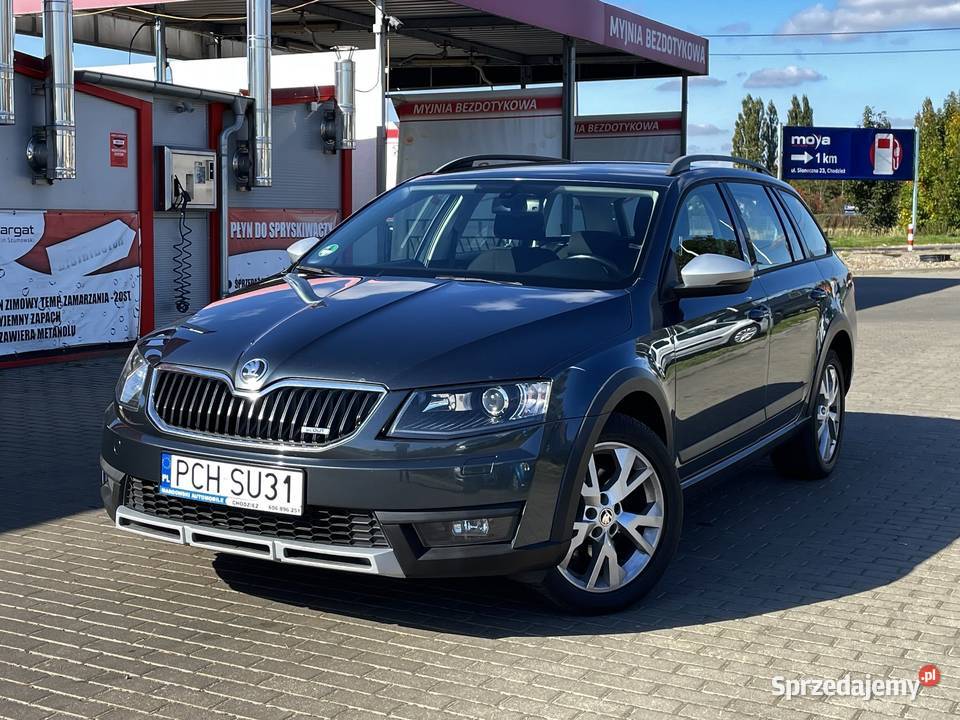 Skoda Octavia Scout 20 TDI 184 4x4 DSG wzorowy Chodzież