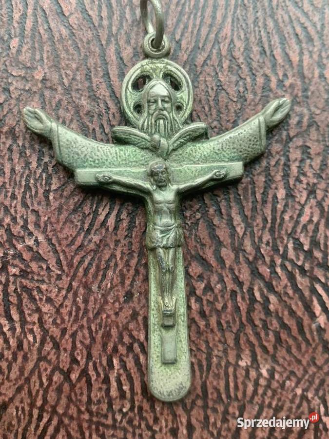 Niespotykany krzyżyk na szyję sygnowany