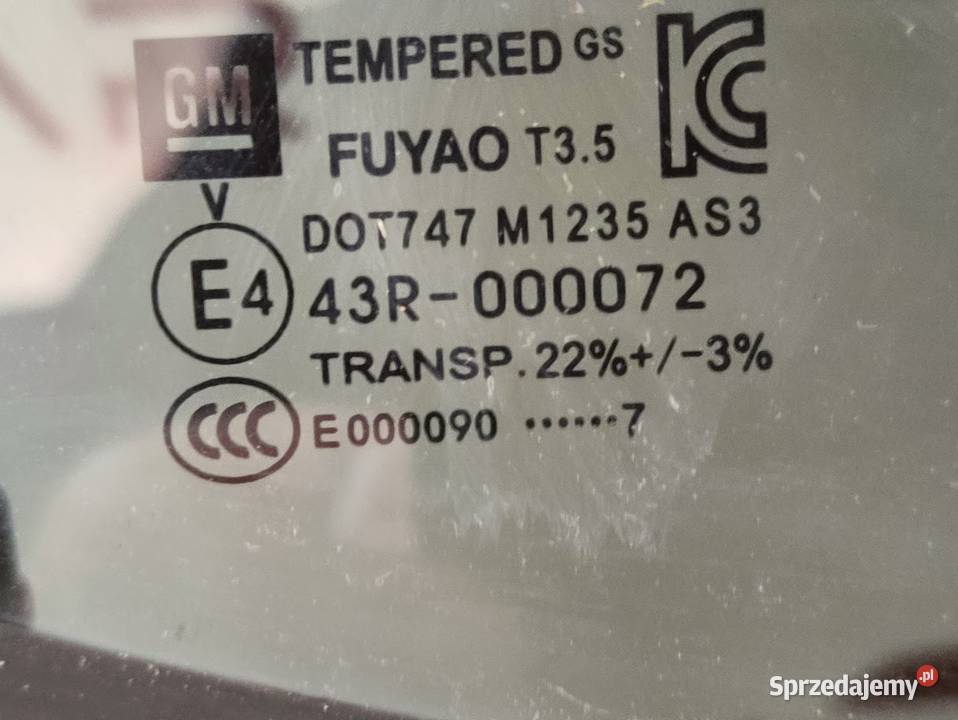Drzwi Prawy Tył Opel Mokka X 2016 Kompletne Pleszew sprzedam