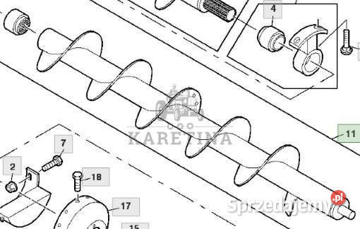 John Deere 9780CTS 9780HM 9780 CTS Ślimak Jastrzębniki sprzedam